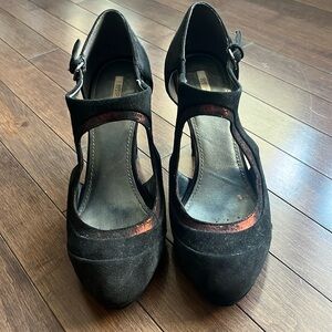 Suede leather geox shoes 8.5